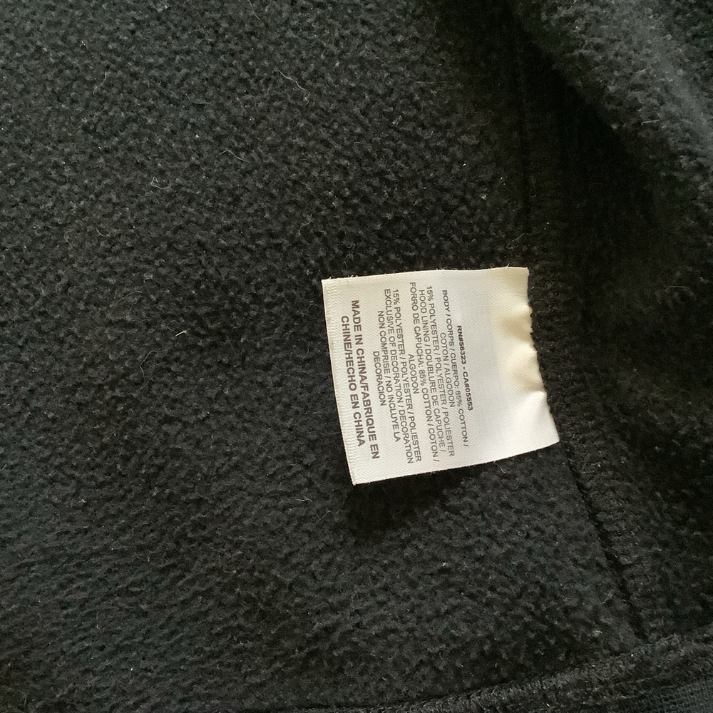 Manny Pacquiao Nike Sportswear Full-Zip Hoodie, size M, BLACK, gold logo, VNTG - Picture 11 of 16